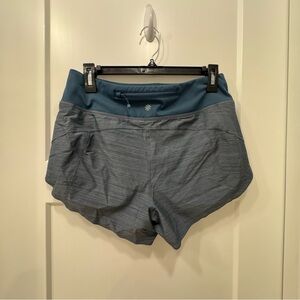 Athleta Gray Athletic Shorts Lightweight Moisture-Wicking W Small 3.5 inch